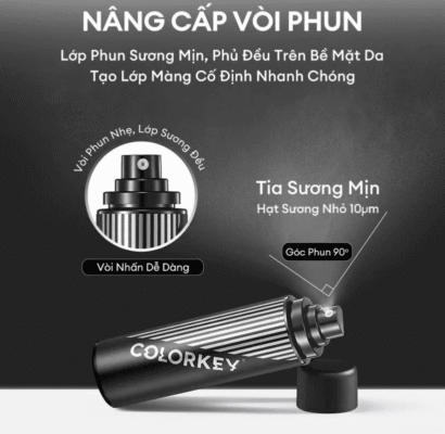xịt khoáng nền Colorkey