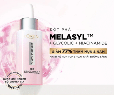 Tinh chất mờ thâm nám Glycolic-Bright
