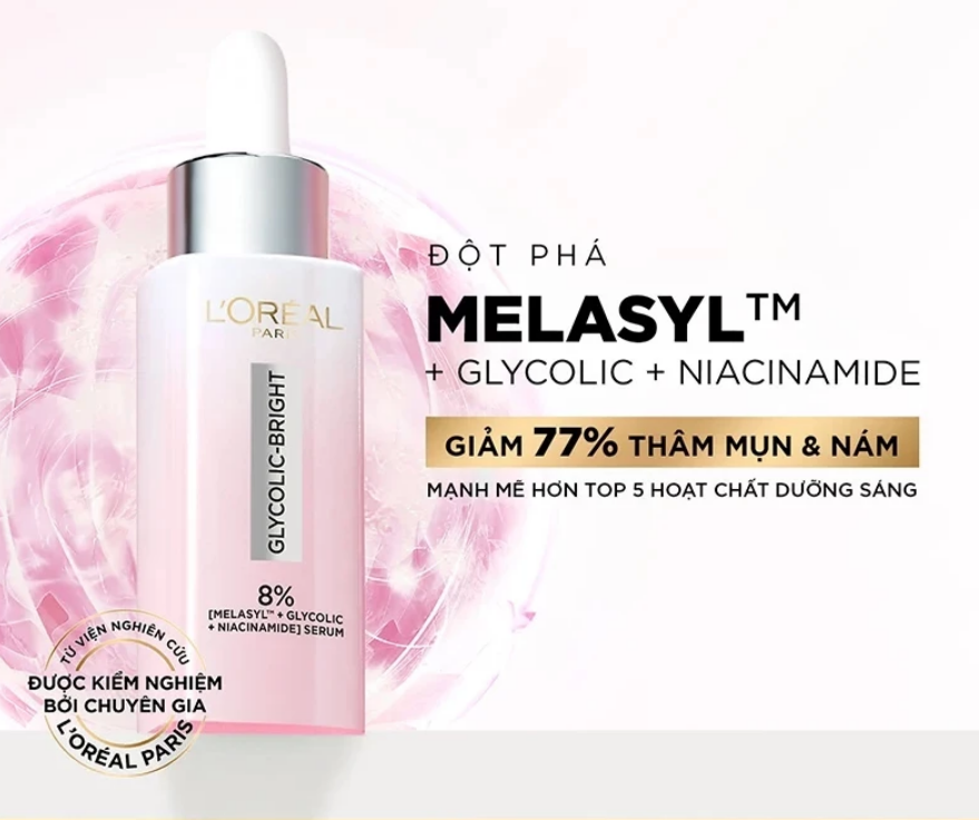 Tinh Chất Mờ Thâm Nám Glycolic-Bright