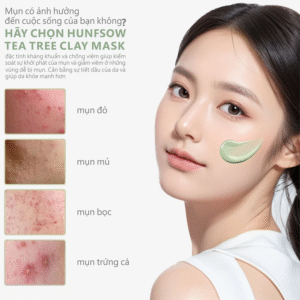 Mặt Nạ Đất Sét HUNFSOW Centella