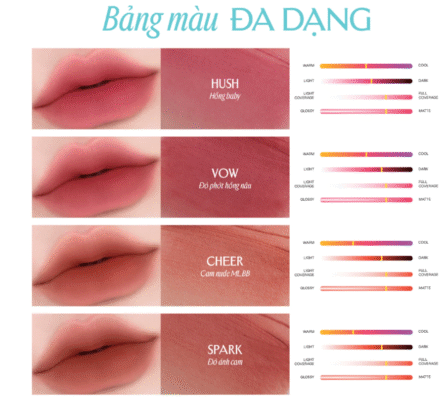 Son bùn ẩm Lemonade