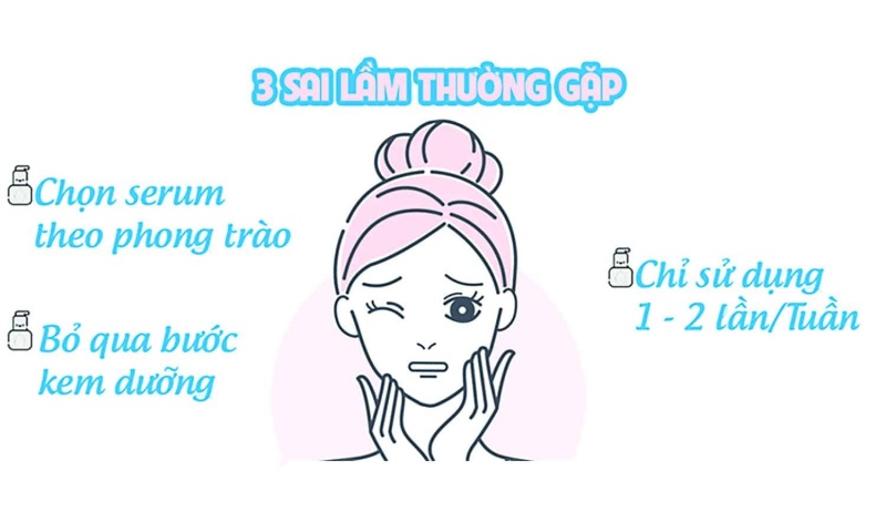 serum là gì và những sai lầm khi sử dụng