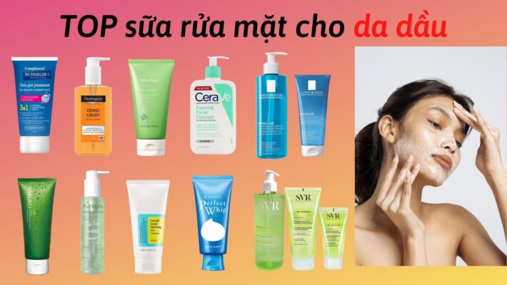 da dầu mụn nên dùng sữa rửa mặt nào
